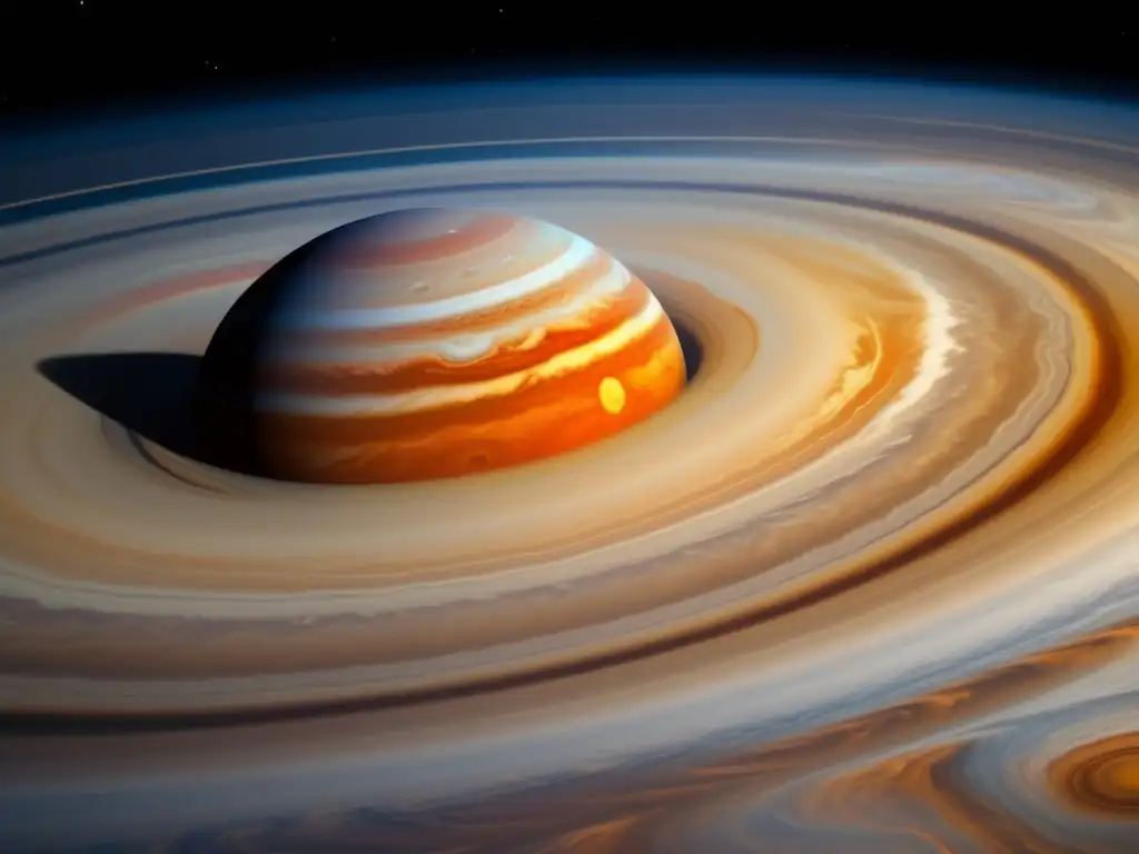 Júpiter magnífico: bandas de nubes y Gran Mancha Roja Descubrimientos astronómicos: Imagen 8k de Júpiter, con sus bandas de nubes rojas, naranjas y marrones