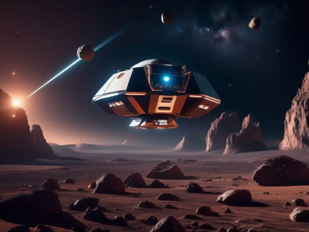 Exploración robótica de asteroides Descubrimientos recientes asteroides: Robótica nave espacial explora misterios celestiales