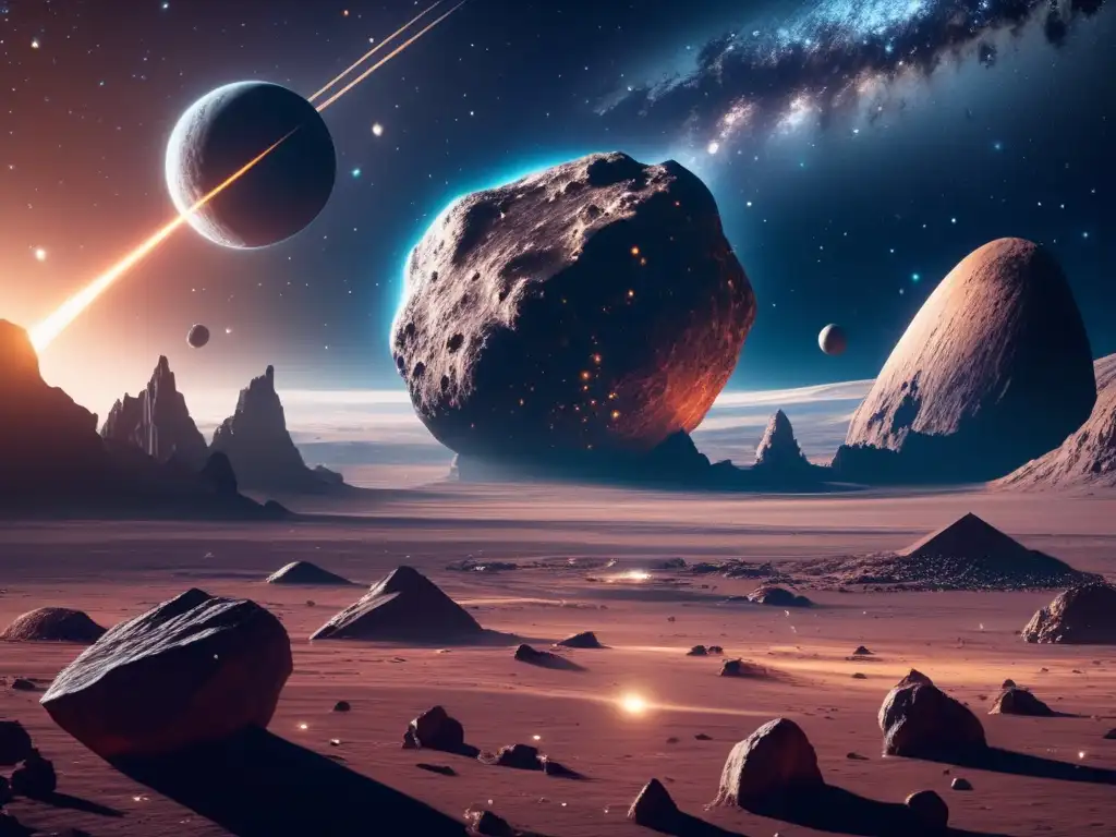 Dilema asteroides: recursos o propiedad
