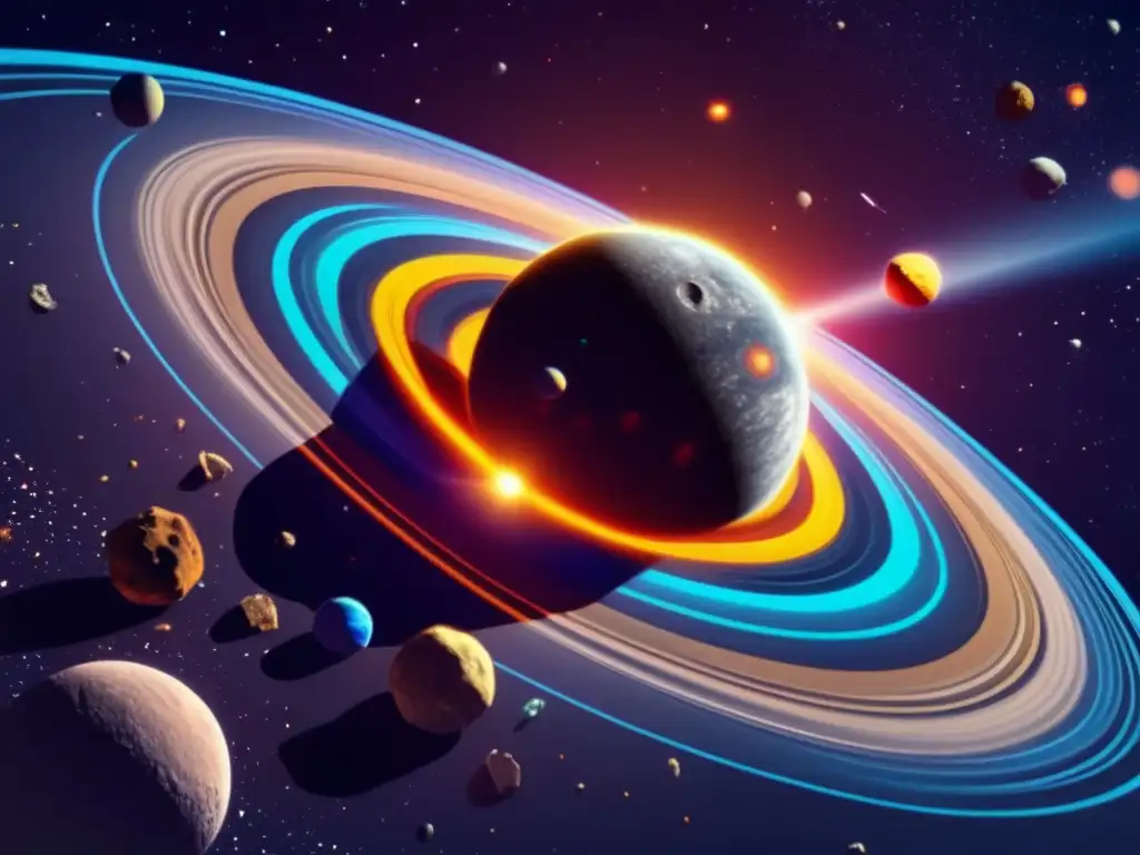 Órbitas de asteroides en el sistema solar Dinámica asteroides simulaciones digitales en el sistema solar