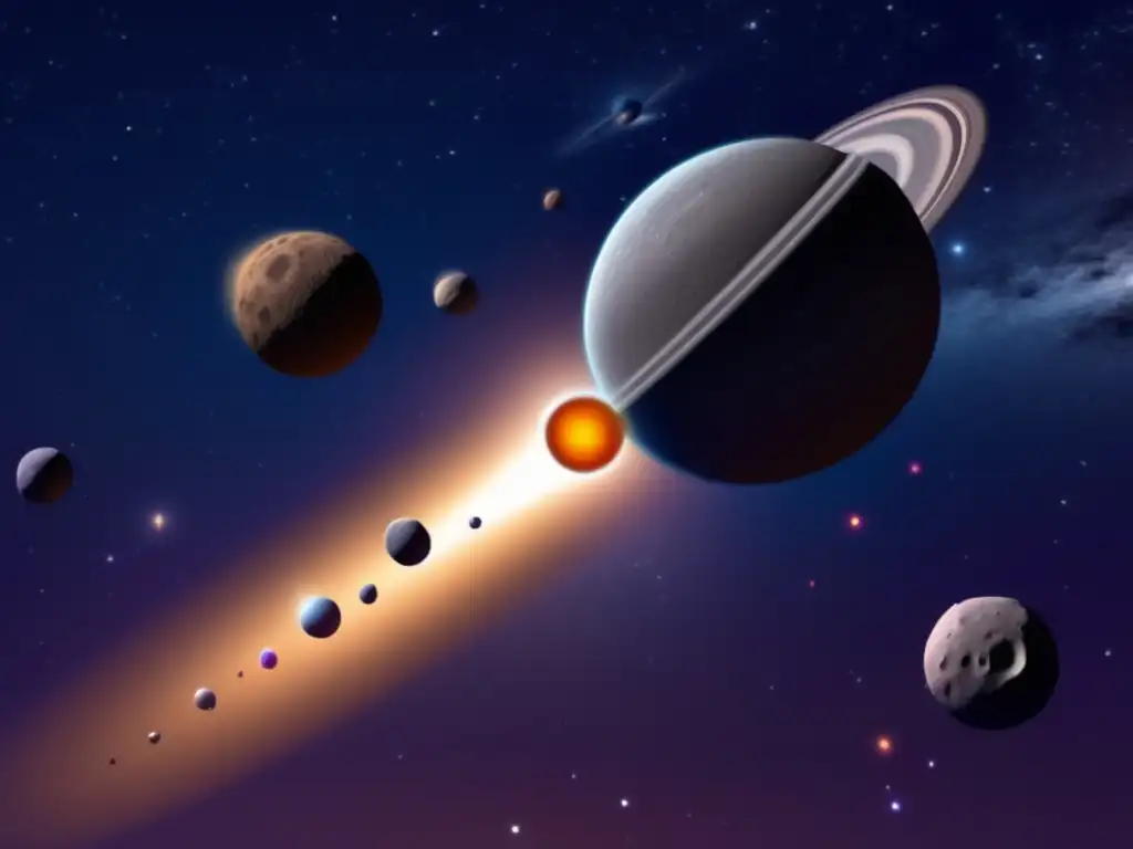 Dinámica orbital troyanos, baile gravedad