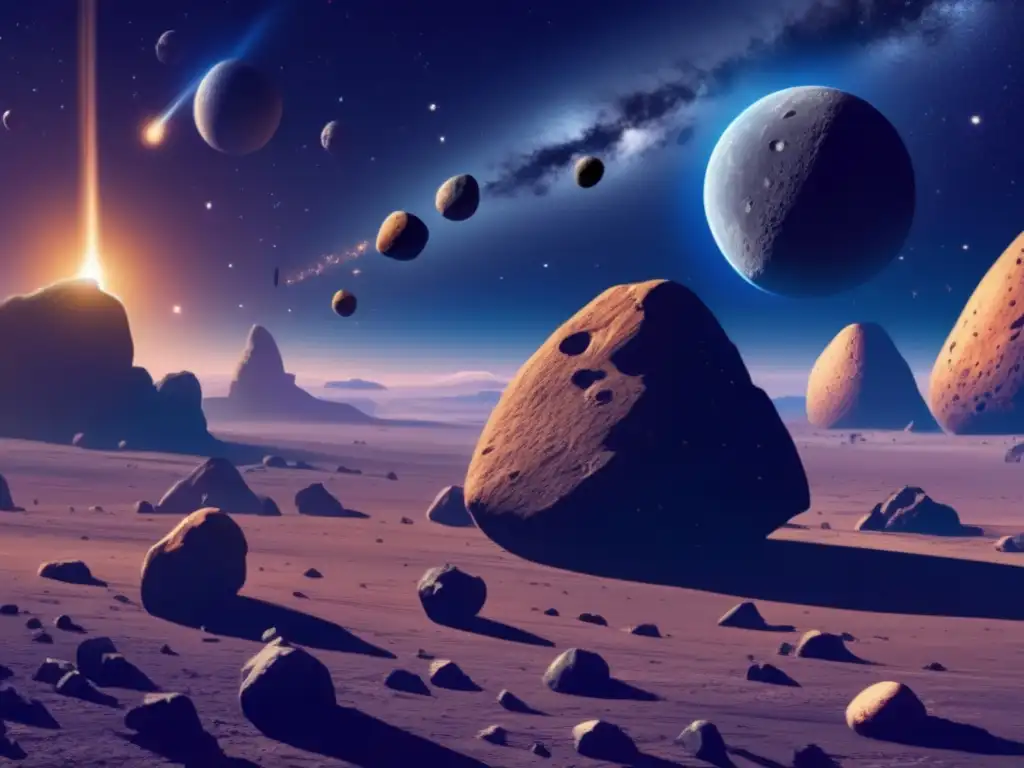 Evolución y diversidad de asteroides Evolución y diversidad de asteroides: Impacto de asteroides en la tierra