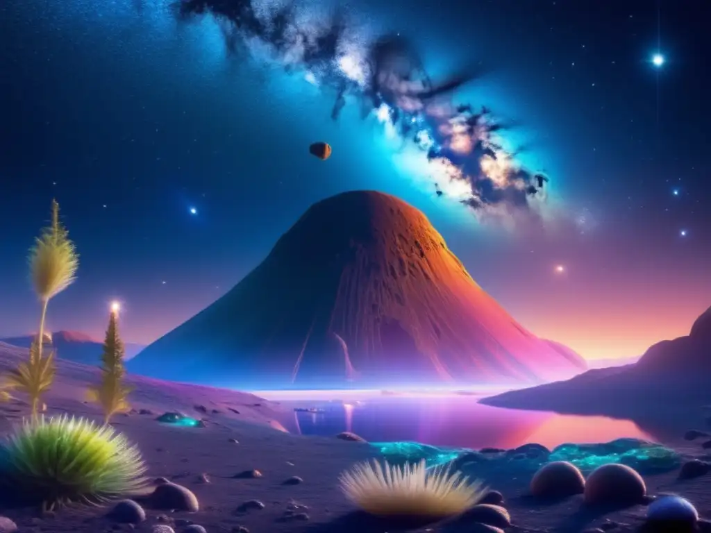 Ecosistema vibrante en asteroide: Aplicaciones farmacéuticas en organismos de asteroides