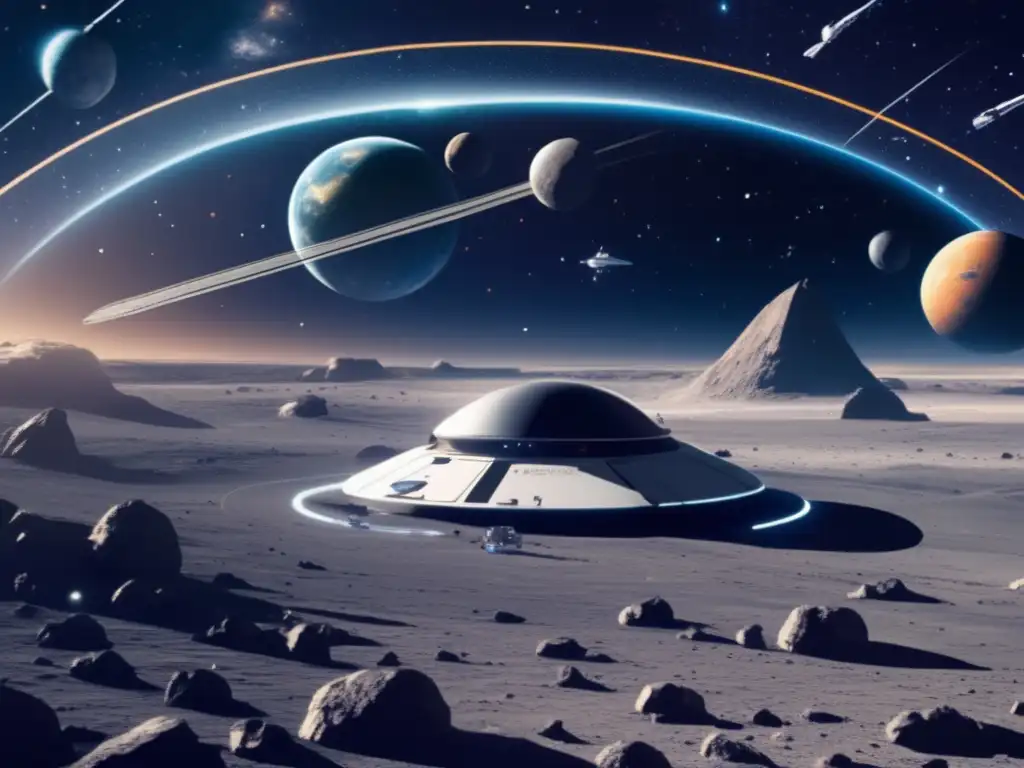Exploración espacial y negocios en asteroides Empresas tecnológicas en cinturón de asteroides
