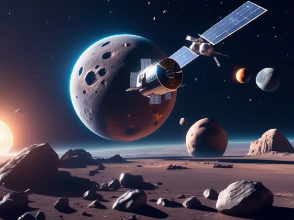 Energía solar espacial: asteroides como fuente