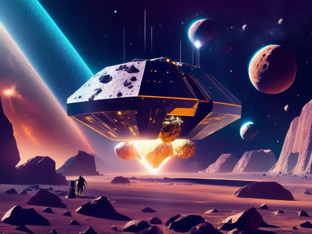 Enseñanzas de los asteroides: futuro minero espacial