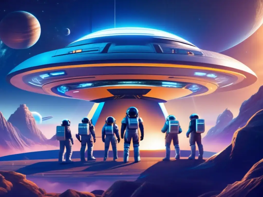 Equipo de científicos y astronautas desvían asteroide