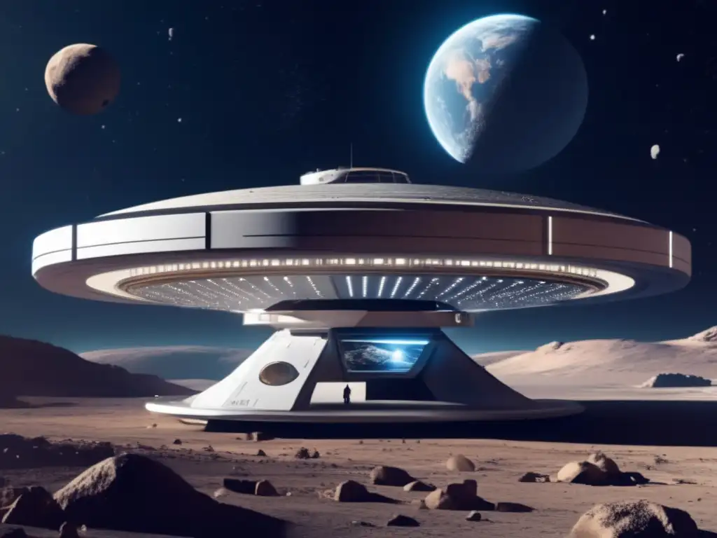 Estación espacial y asteroide: Aprovechamiento sostenible de recursos en la economía circular