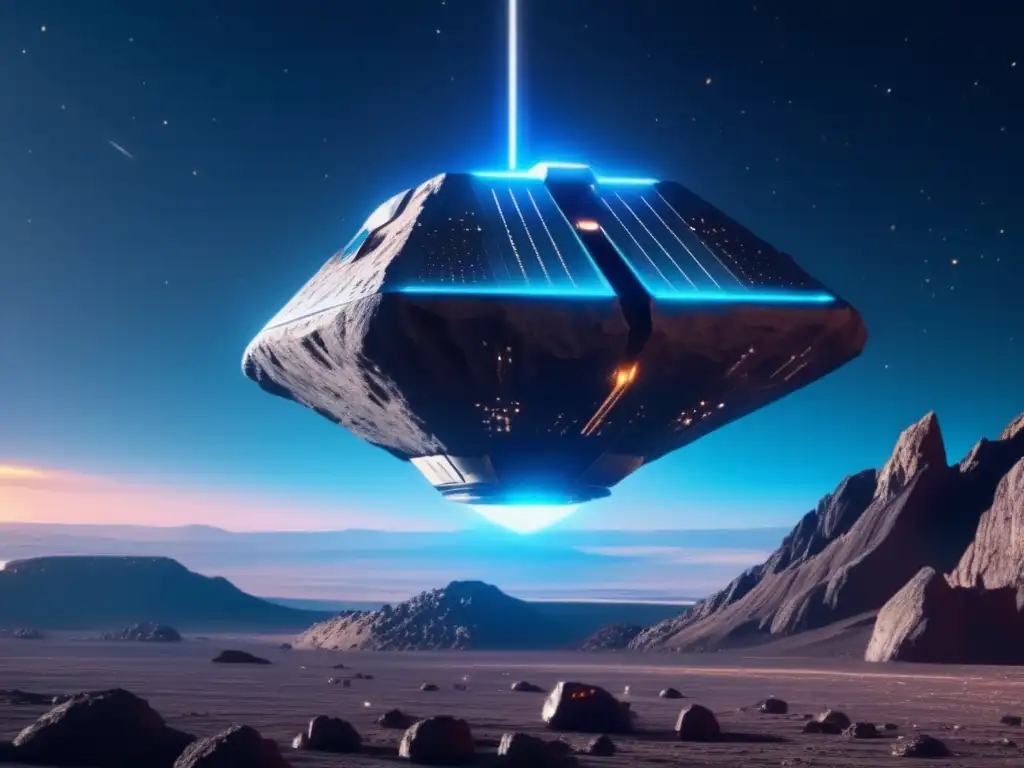 Misión espacial a asteroide basáltico