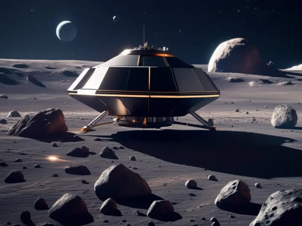 Sonda espacial analiza asteroide Misión espacial: Evaluación riesgos asteroides