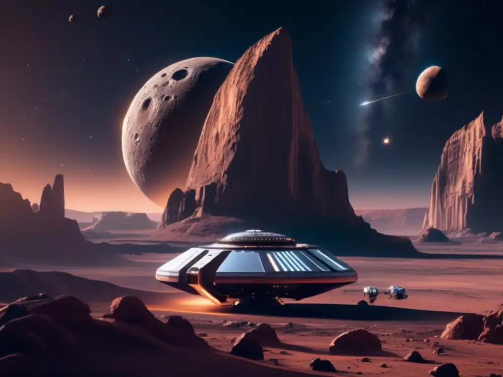 Estación espacial en órbita de asteroide: Exploración de asteroides financiada por magnates tecnológicos