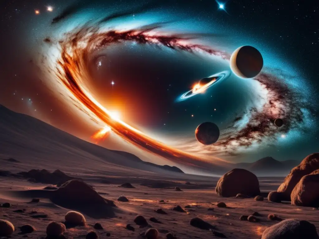 Espacio estelar: Meteoroides