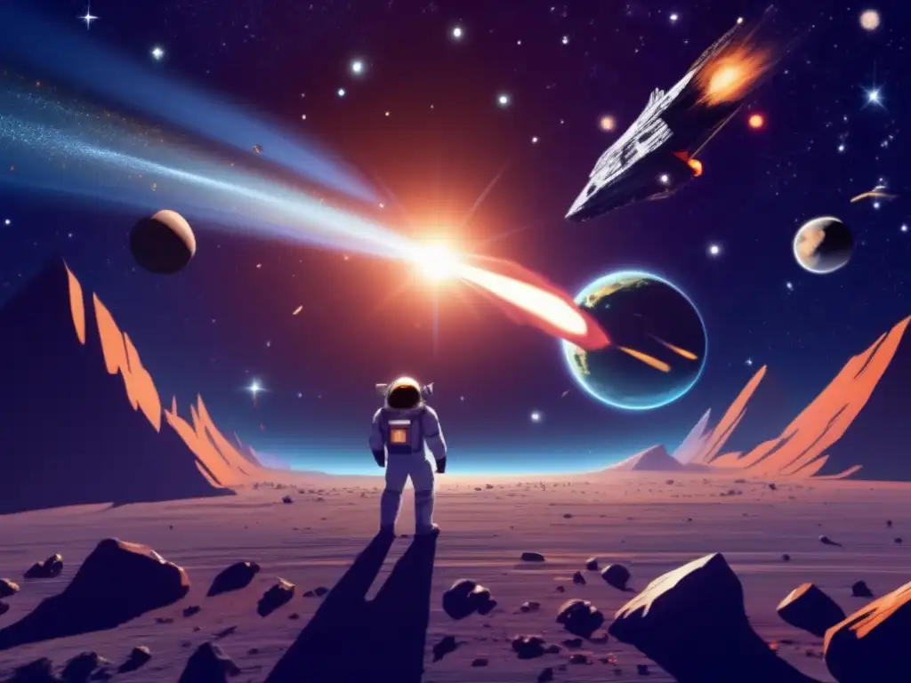 Estrategias para desviar asteroides peligrosos en acción-