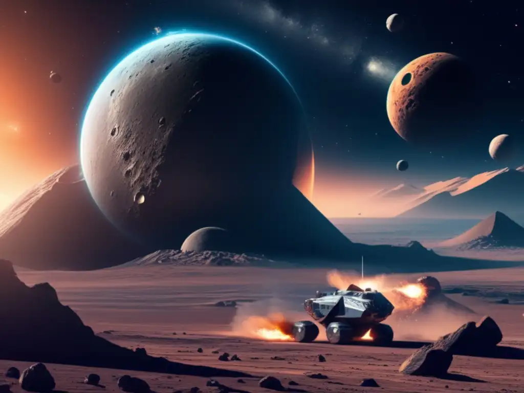 Estrategias para desviar asteroides peligrosos: Misión futurista para proteger la Tierra
