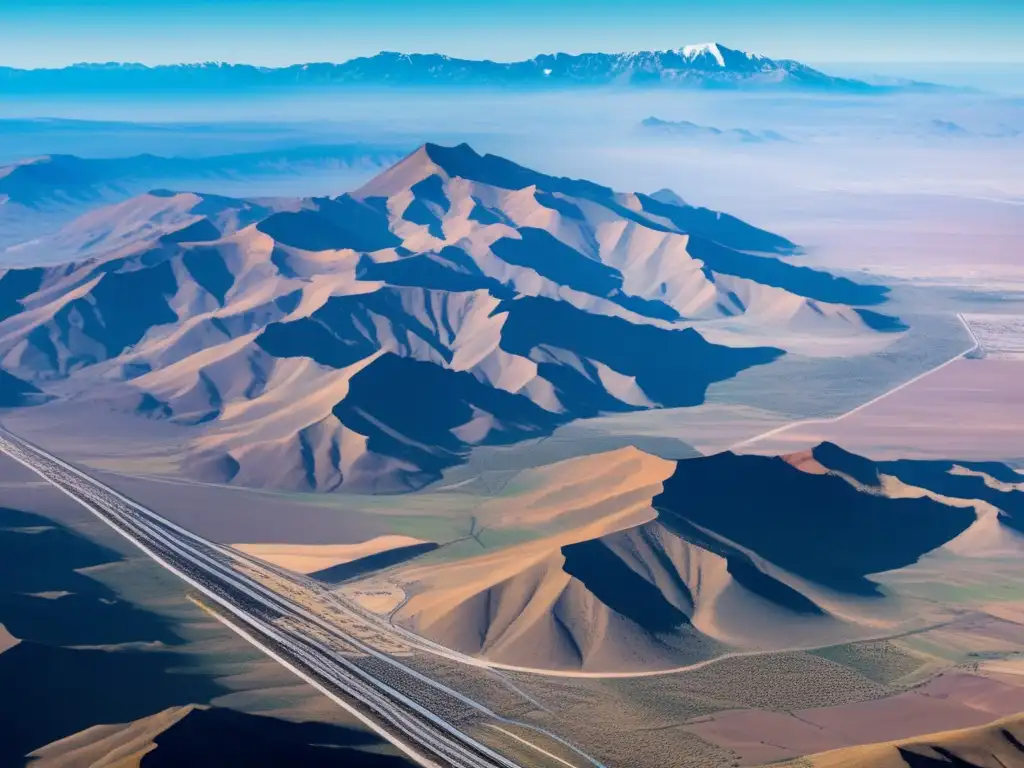Impresionante paisaje fronterizo con drones avanzados Estrategias de comunicación con drones en la frontera final