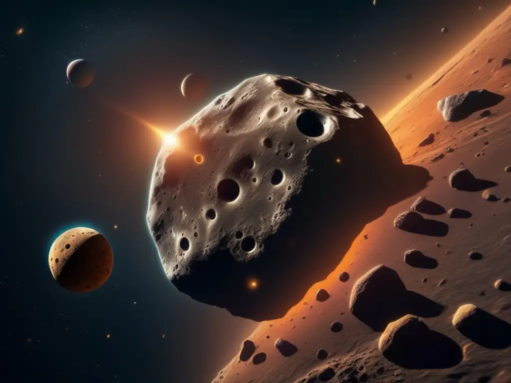 Estructura interna de los asteroides según su masa