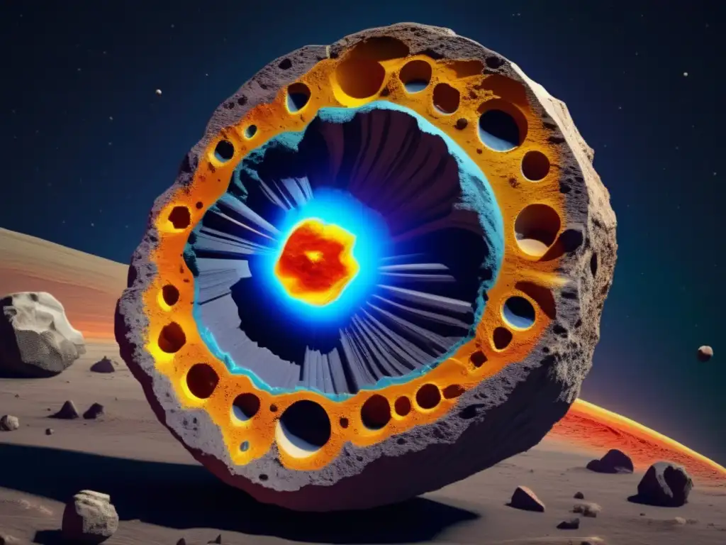 Estructura interna de los asteroides según su masa