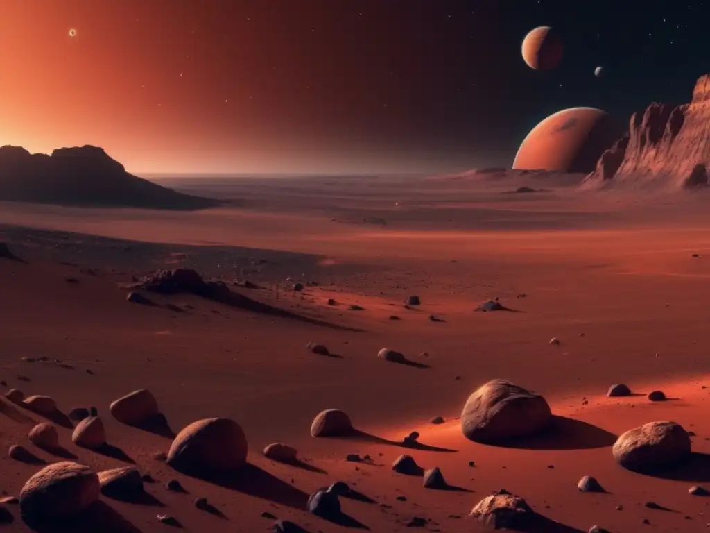 Estudio de meteoritos en Marte: Exploración espacial y minería de asteroides