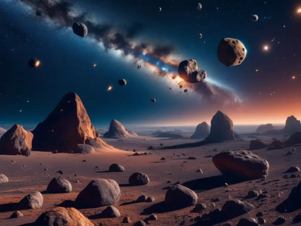 Exploración de asteroides con láser Exploración de asteroides con láser: corte y análisis espacial