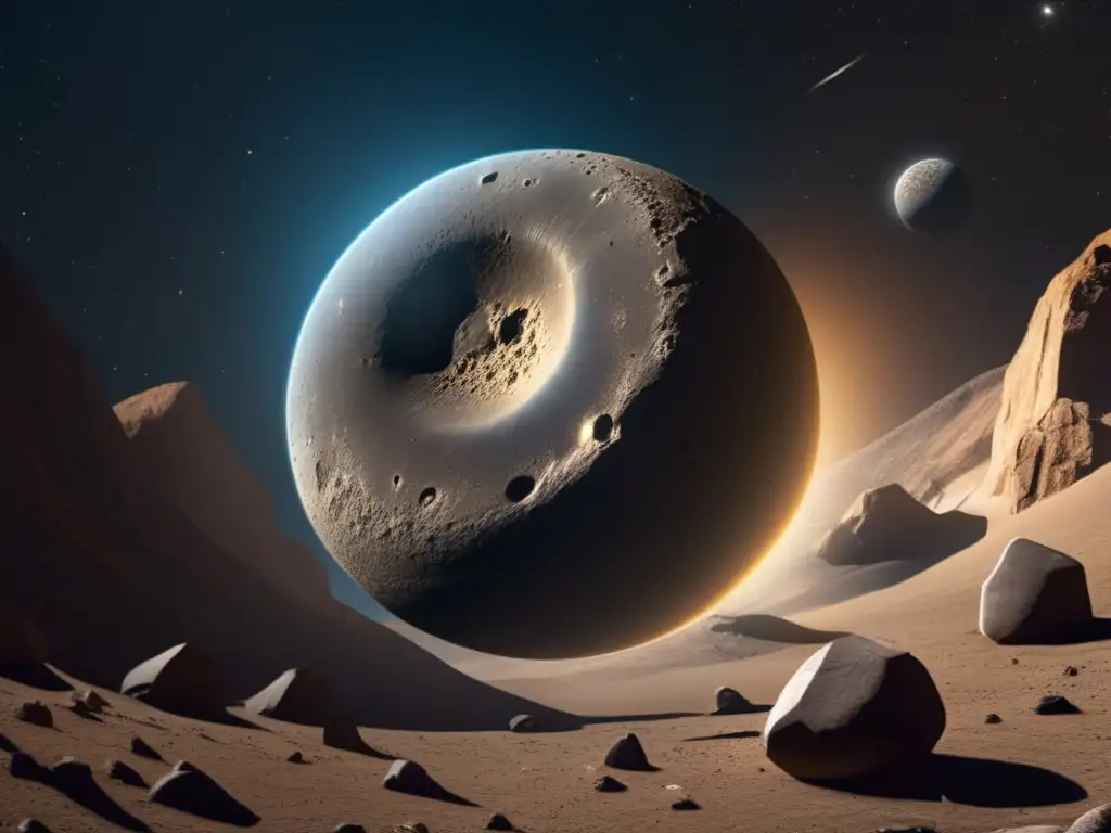 Apophis, asteroide gigante en el espacio Exploración de asteroides: Apophis y su impacto en el universo