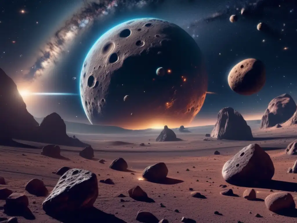 Exploración de asteroides binarios en el espacio Exploración de asteroides binarios: científicos recolectan muestras en el espacio (110 caracteres)