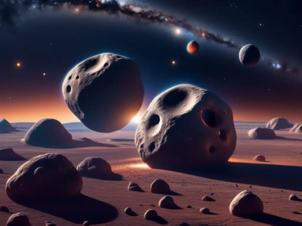 Exploración de asteroides binarios en el universo
