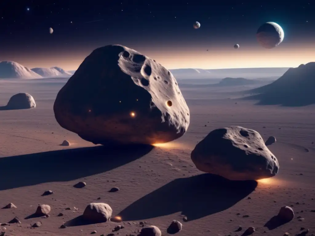 Exploración de asteroides binarios en el universo