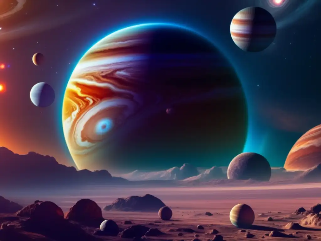 Exploración de asteroides en Júpiter y los Centauros
