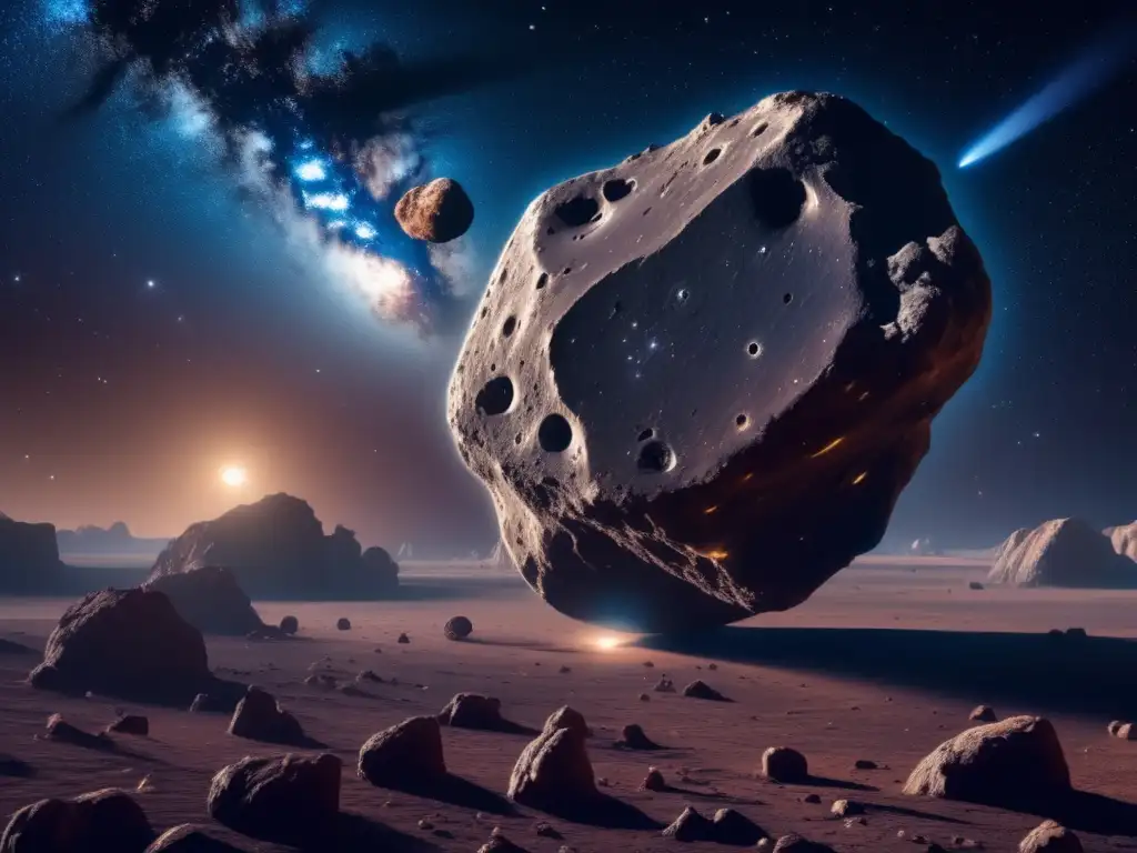 Exploración espacial en asteroide Exploración de asteroides en un futuro cercano