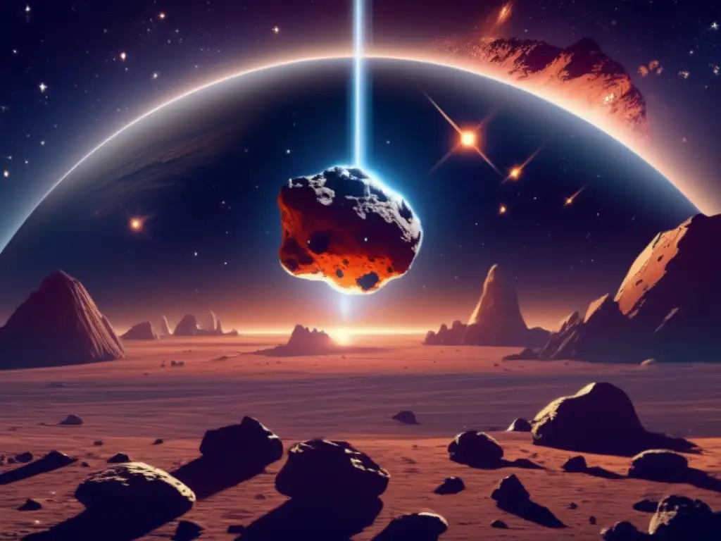 Asteroida amenaza la tierra Exploración de asteroides: historia cósmica y efecto en la Tierra