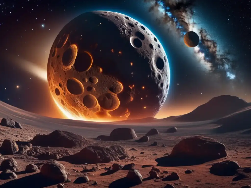 Asteroida colosal amenaza a la Tierra Exploración de asteroides: impactos, recursos y universo