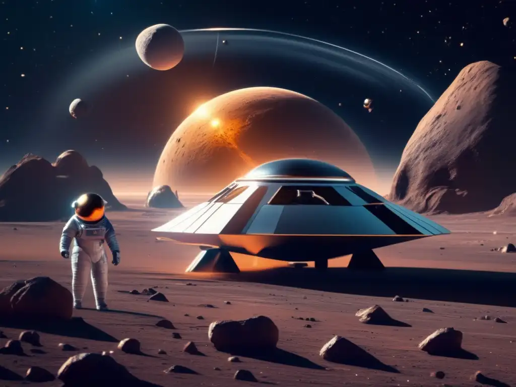 Astronatas exploran asteroide Exploración de asteroides: Importancia de subvenciones en avance cósmico
