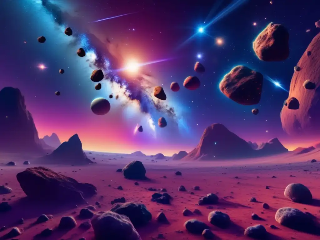 Exploración robótica de asteroides Exploración de asteroides menores: misiones robóticas y recursos