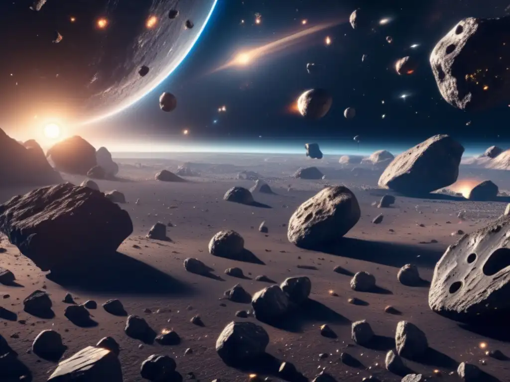 Diversidad de asteroides en espacio Exploración de asteroides: minas espaciales de metales preciosos