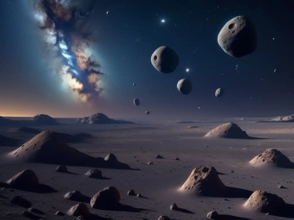 Exploración robótica de asteroides Exploración de asteroides: Misiones robóticas y recursos en el espacio