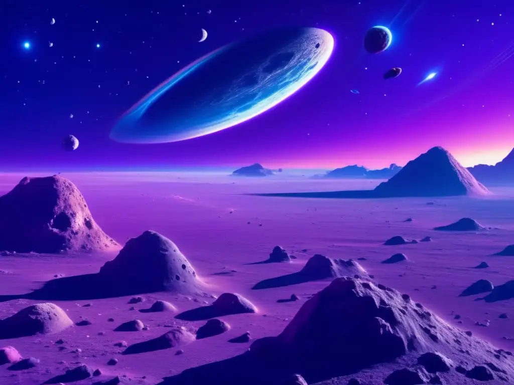 Exploración espacial: asteroides y satélites Exploración de asteroides y recursos en el espacio