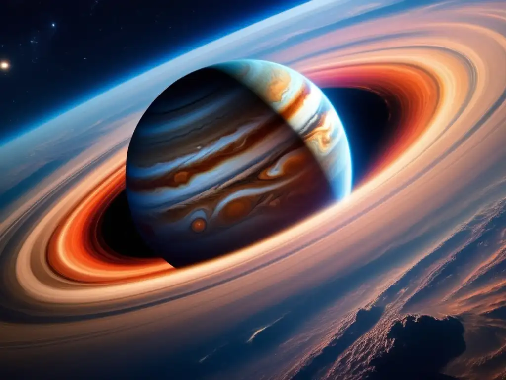 Explorando asteroides Troianos con Lucy Exploración de asteroides como recursos: Jupiter, Lucy y los impresionantes paisajes celestiales capturados en una imagen