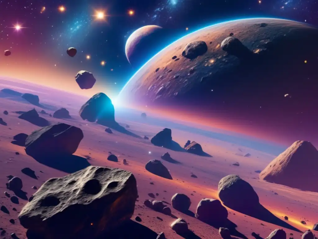 Exploración y belleza de los asteroides Exploración de asteroides: Recursos y maravillas del cosmos