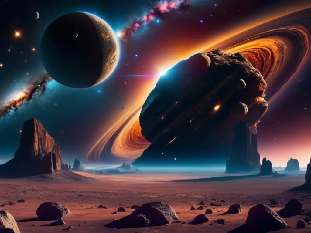 Exploración de asteroides como recursos: paisaje estelar