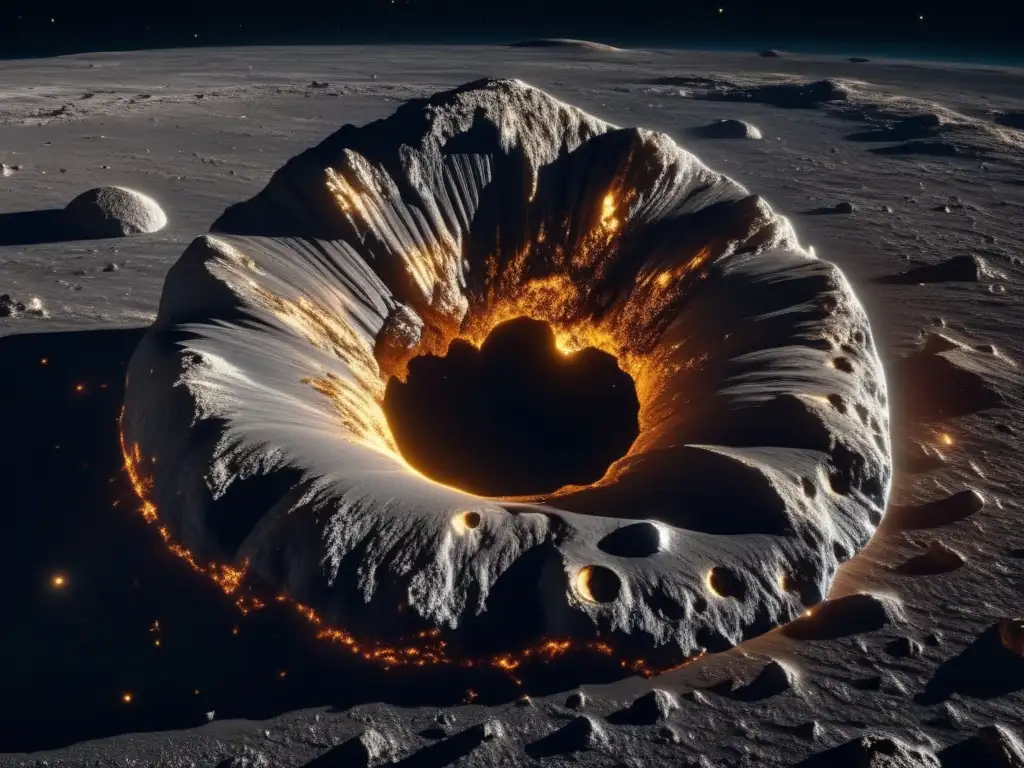 Asteroida metálica: Oportunidad minera Exploración de asteroides: Recursos valiosos en el espacio