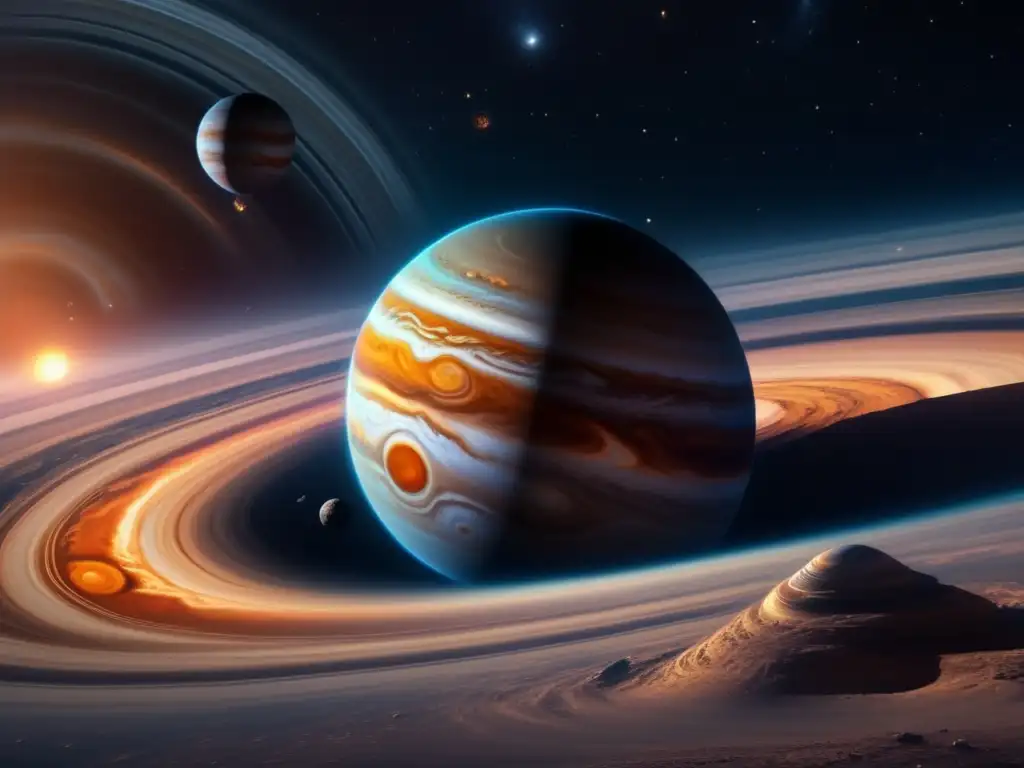 Exploración en el espacio: Jupiter y los asteroides Exploración de asteroides como recursos en el vasto espacio -