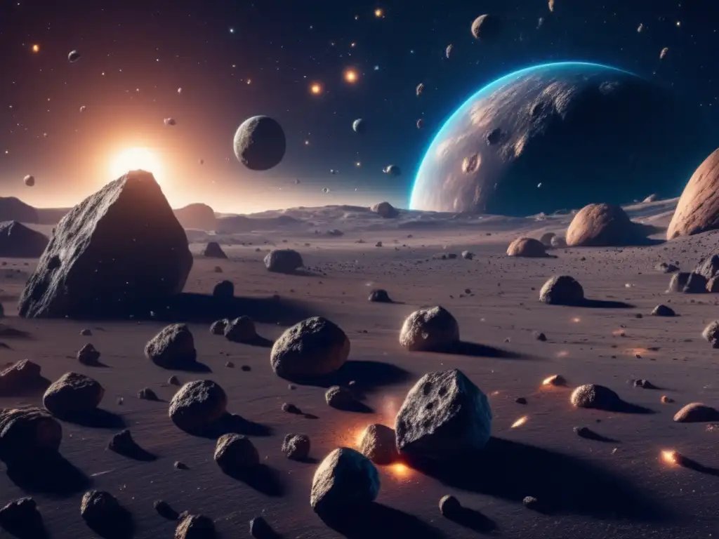 Explorando asteroides: Recursos y riesgos Exploración de asteroides: Legislación y riesgos