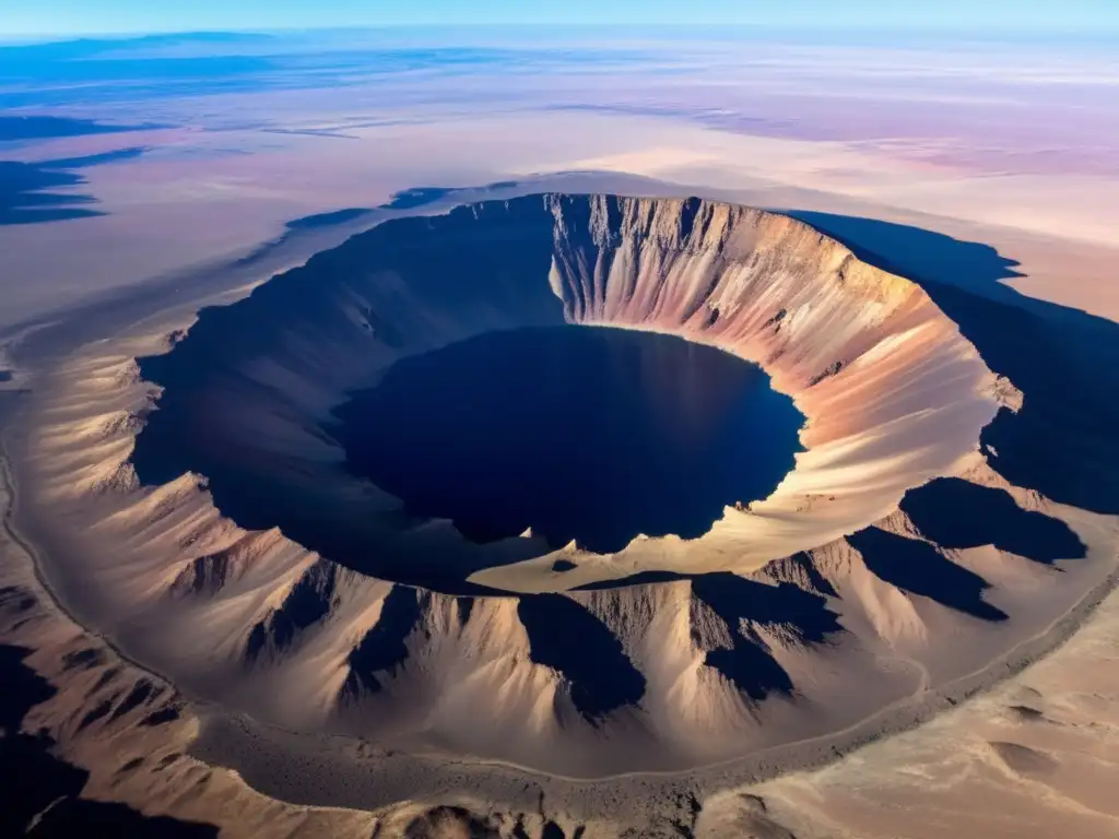 Exploración de cráteres de impacto en Barringer, Arizona