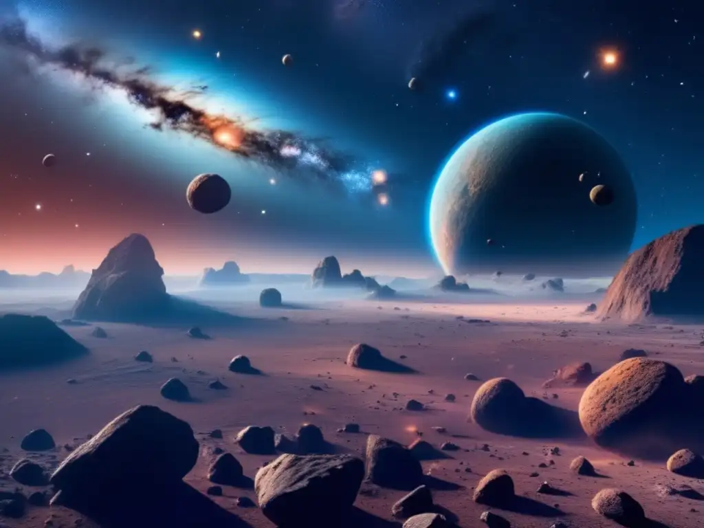 Exploración espacial: asteroides amorfos y su influencia en la Tierra