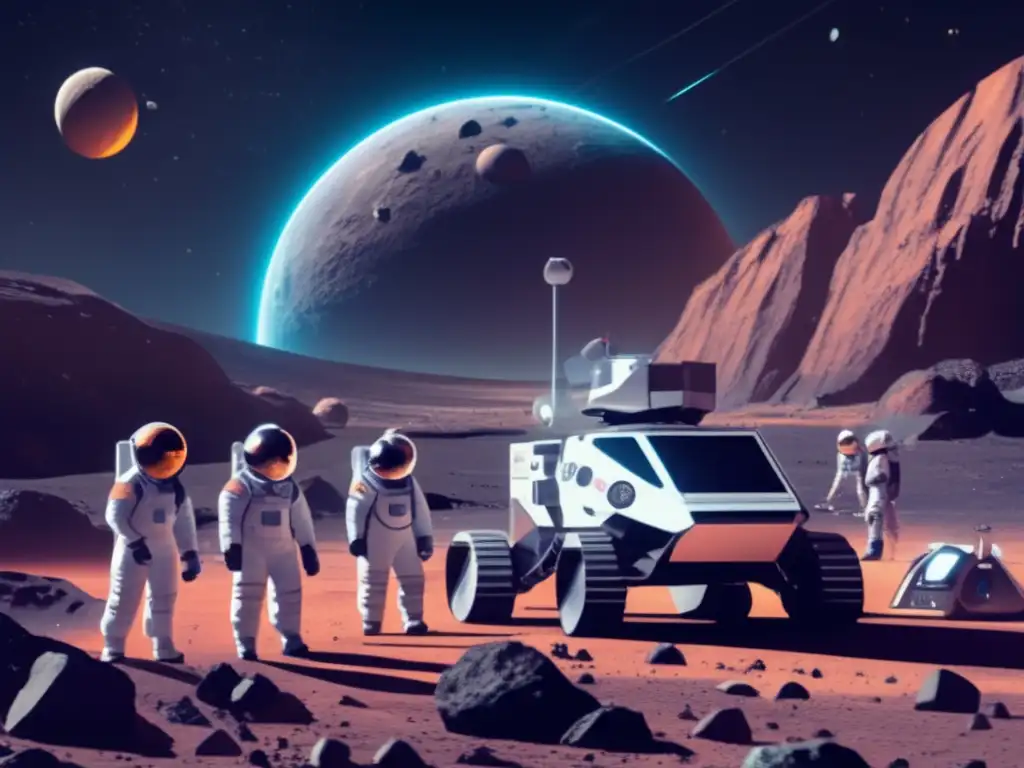 Exploración espacial en asteroides Troyanos Exploración espacial en Asteroides Troyanos: equipo de astronautas analiza potencial económico