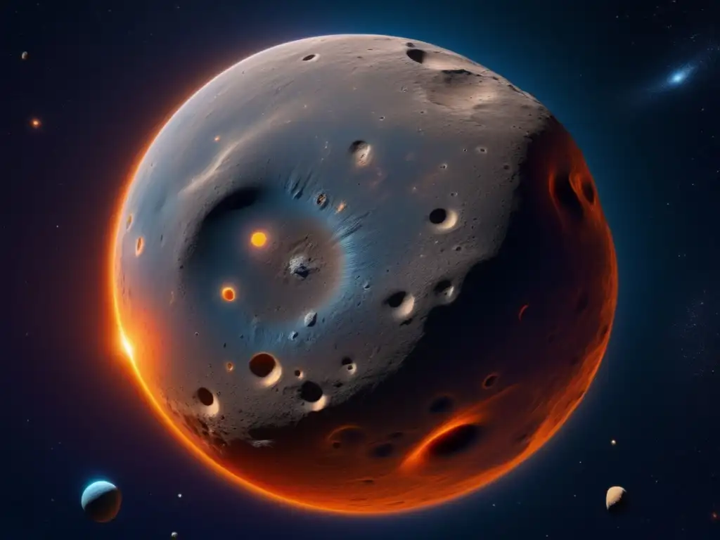 Fascinante asteroide centauro en 8k Fascinante asteroide centauro con historia intrigante