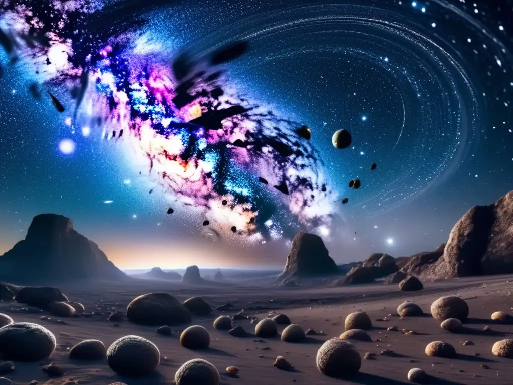 Explorando la fascinante belleza y misterio del cinturón de asteroides: Beneficios de la explotación asteroides
