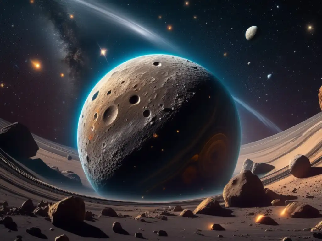 Esplendor del Cinturón de Asteroides Fascinante historia asteroides Vesta Juno en el cinturón de asteroides