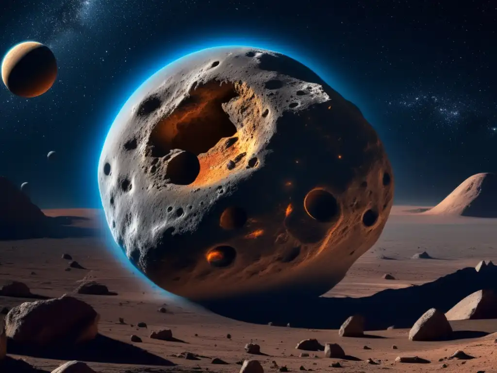 Asteroides errantes: Belleza cósmica y misterio Fascinantes historias de asteroides errantes en el espacio cósmico