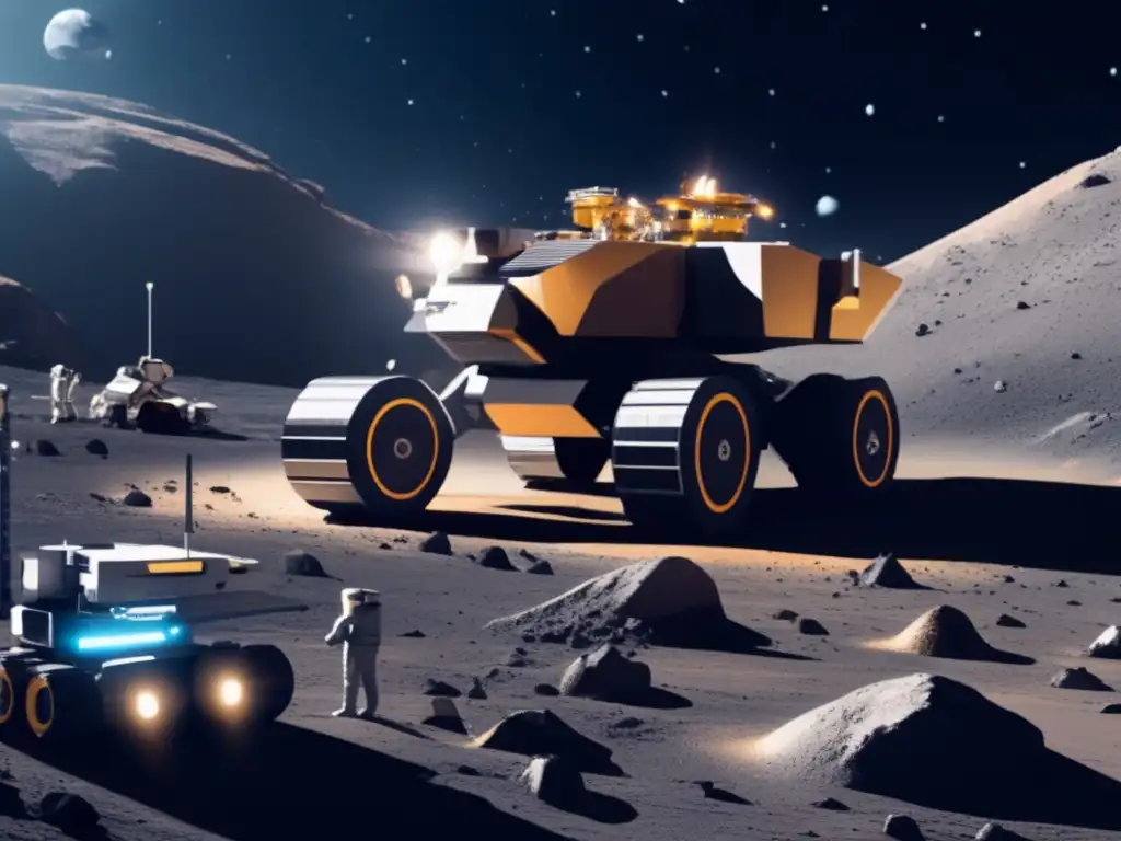 Minería espacial sostenible: Tecnología futurista y prácticas ecológicas Futura minería espacial: consideraciones ecológicas y impacto ambiental